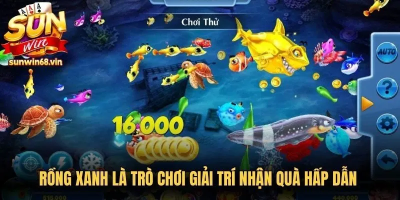 Bắn Cá Rồng Xanh - Tựa Game Đổi Tiền Thật Hấp Dẫn 3 Sunwin Rồng Xanh là trò chơi giải trí nhận quà hấp dẫn được yêu thích
