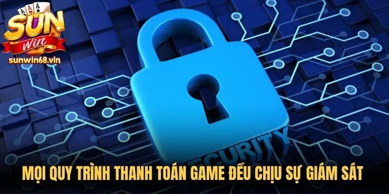 Mọi quy trình thanh toán game đều chịu sự giám sát chặt chẽ