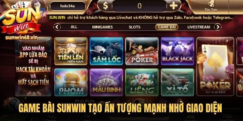 Game Bài Sunwin - Sân Chơi Thượng Lưu, Thú Vị Khó Cưỡng 1 Sunwin Game bài Sunwin tạo ấn tượng mạnh nhờ giao diện thượng lưu