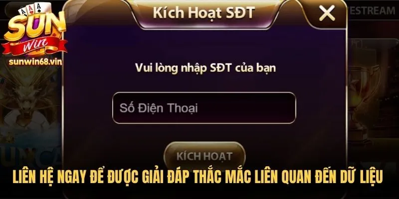 Liên hệ ngay để được giải đáp thắc mắc liên quan đến dữ liệu cá nhân
