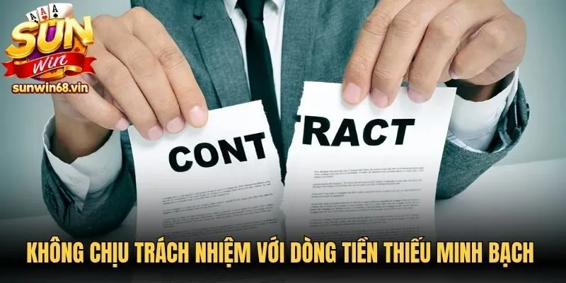 Không chịu trách nhiệm với dòng tiền thiếu minh bạch vào cổng game